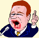 [Big mouth preacher]